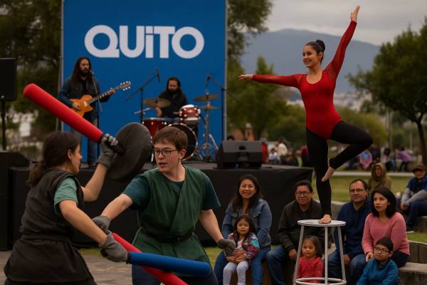 Del 16 al 18 de octubre, Quito reúne música, circo y exposiciones con opciones gratuitas para toda la familia
