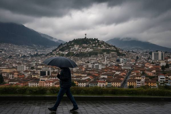 Clima en Quito: frío, lluvias y radiación UV muy alta este fin de semana